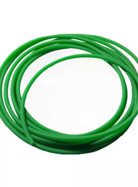 绿色pu 8mm可焊接传动圆皮带