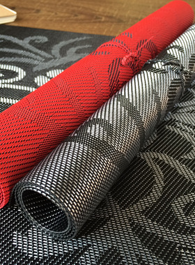 餐垫placemat提花欧式防烫垫 tablemat简约西餐垫PVC家居喜庆