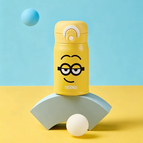 Термос в том же стиле Тан Цзяньчи, термоизоляционная чашка, серия Minions Expression, портативная чашка для воды небольшой емкости для мальчиков и девочек