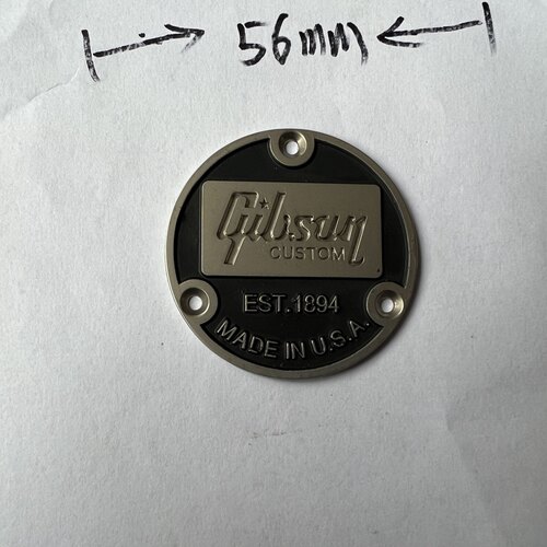 Gibson电吉他金属后盖 EST 1894适用于LP电吉他档位器后盖56毫米