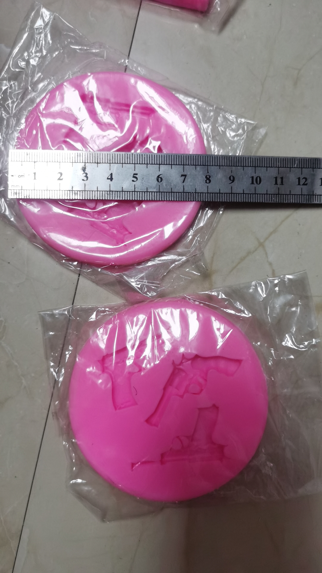 枪模具硅胶模具超轻粘土滴胶模具