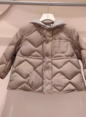 jnbybyjnby江南布衣冬季男女童童装中长款羽绒服1P0C13450