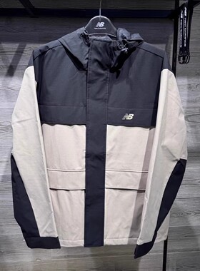 New Balance NB秋季男女款防风夹克工装运休闲动夹克外套AMJ43313