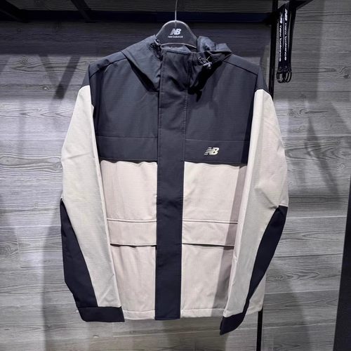 New Balance NB秋季男女款防风夹克工装运休闲动夹克外套AMJ43313