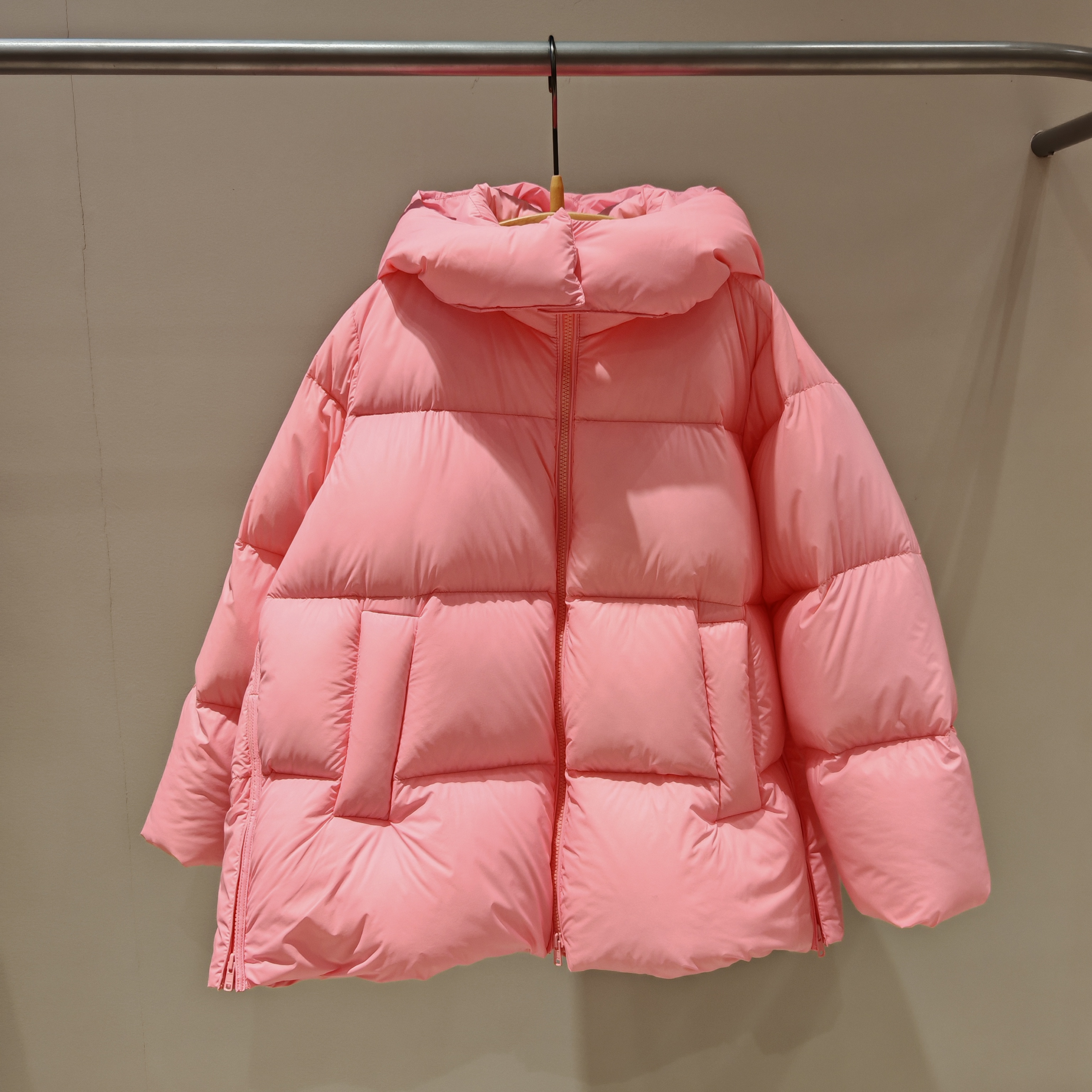 jnbybyjnby江南布衣冬季男女童童装A型中长款羽绒服1X0C10050