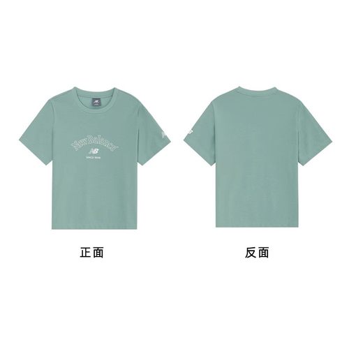 NEW BALANCE NB 新款女子款运动休闲宽松透气圆领短袖T恤NEE36042