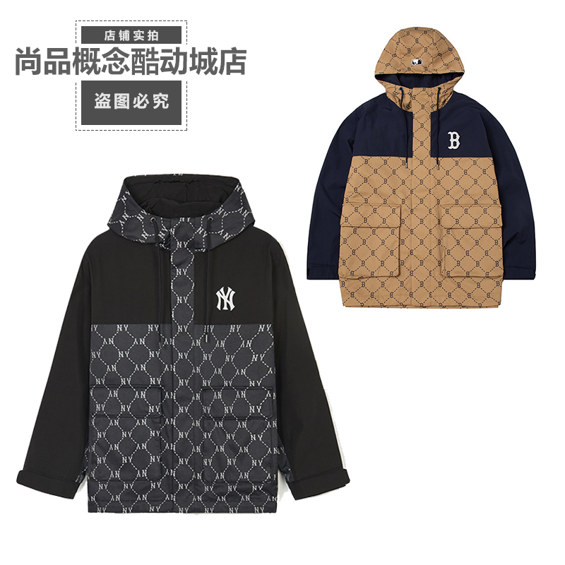 MLB男女款休闲时尚宽松夹克外套