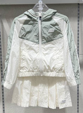 New Balance NB新款女童装时尚舒适休闲连帽运动群套装ND2VF15082