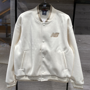 NEW BALANCE NB 新款男女同款运动休闲夹克外套棒球服潮 NAF12012