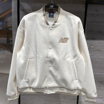 NEW BALANCE NB 新款男女同款运动休闲夹克外套棒球服潮 NAF12012