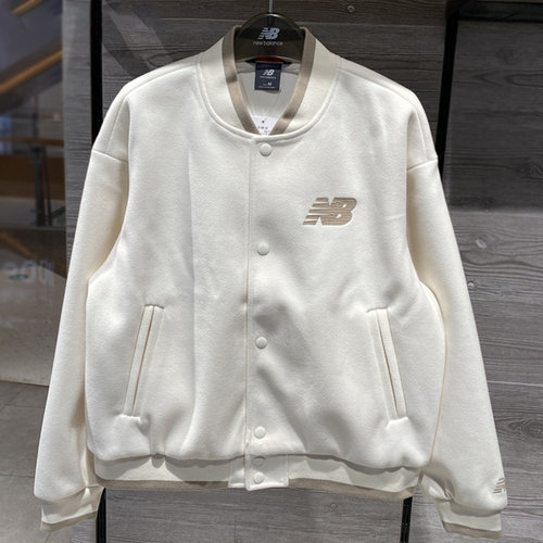 NEW BALANCE NB 新款男女同款运动休闲夹克外套棒球服潮 NAF12012