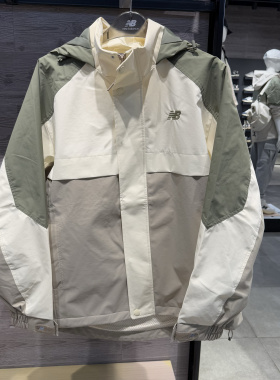 NEW BALANCE NB春季款男女同款运动休闲防风夹克休闲外套AMJ51310