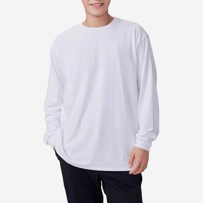 New Balance NB春季男女同款复古休闲舒适百搭长袖T恤AMT45023