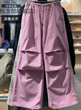 Converse/匡威女子新款户外运动梭织长裤休闲直筒工装裤WCJ686
