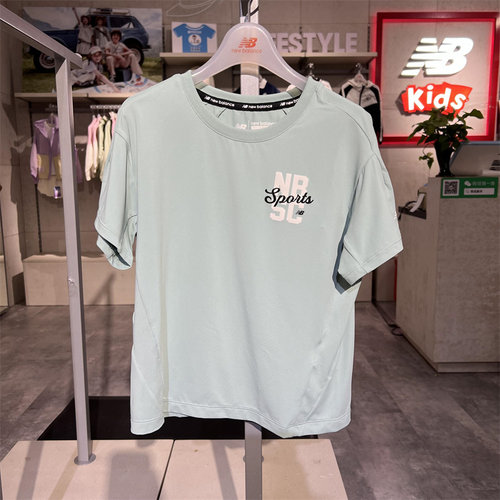 New balance NB儿童款夏新款男女童款儿童圆领短袖T恤 ND7EF2E063
