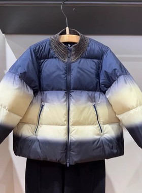 jnbybyjnby江南布衣冬季男女童童装撞色宽松短款羽绒服1P0C10800