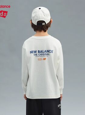 New Balance NB童装男女童春新款舒适运动休闲长袖T恤 ND7DF1E073
