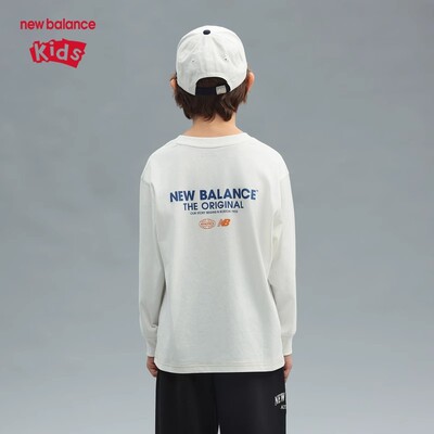 New Balance NB童装男女童春新款舒适运动休闲长袖T恤 ND7DF1E073