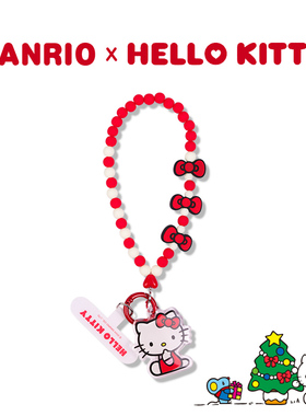 hellokitty手机链手机挂绳手腕链条串珠挂件红色手机壳挂链库洛米高端背夹挂饰防丢绳2024年新款女精致高级感