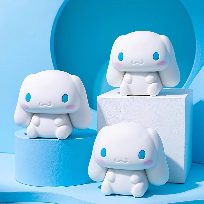 正版玉桂狗拼装手办橡皮擦美乐蒂卡通可爱橡皮