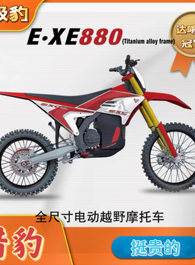 北极豹exe880猎豹全尺寸大功率电动越野摩托达喀尔冠军车型