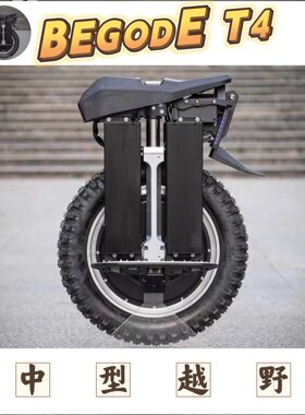 比高德T4max独轮车begode17寸电动越野gotway中型实用越野