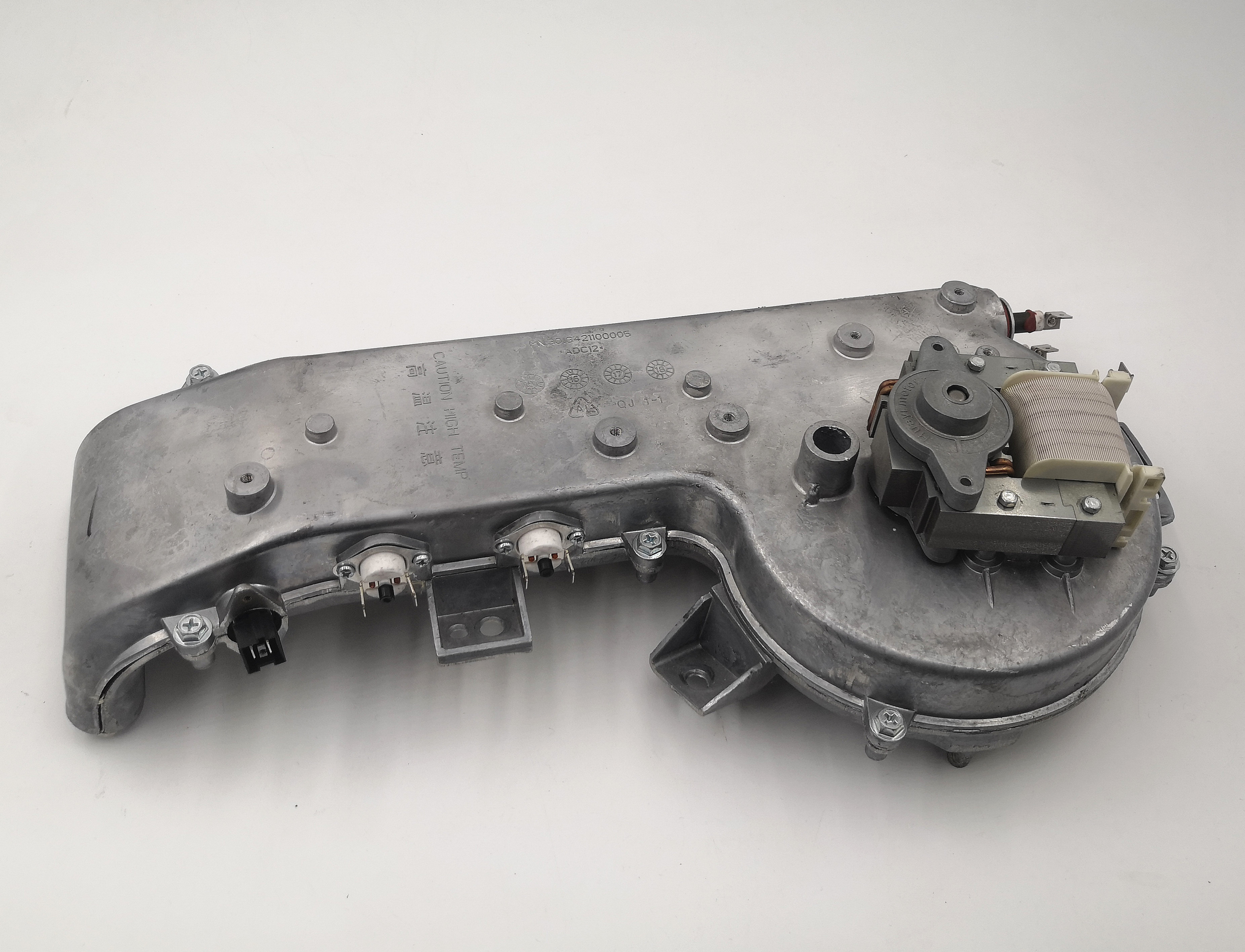 三洋帝度滚筒洗衣机dg-f80570bh烘干电机烘道一套烘干加热原装