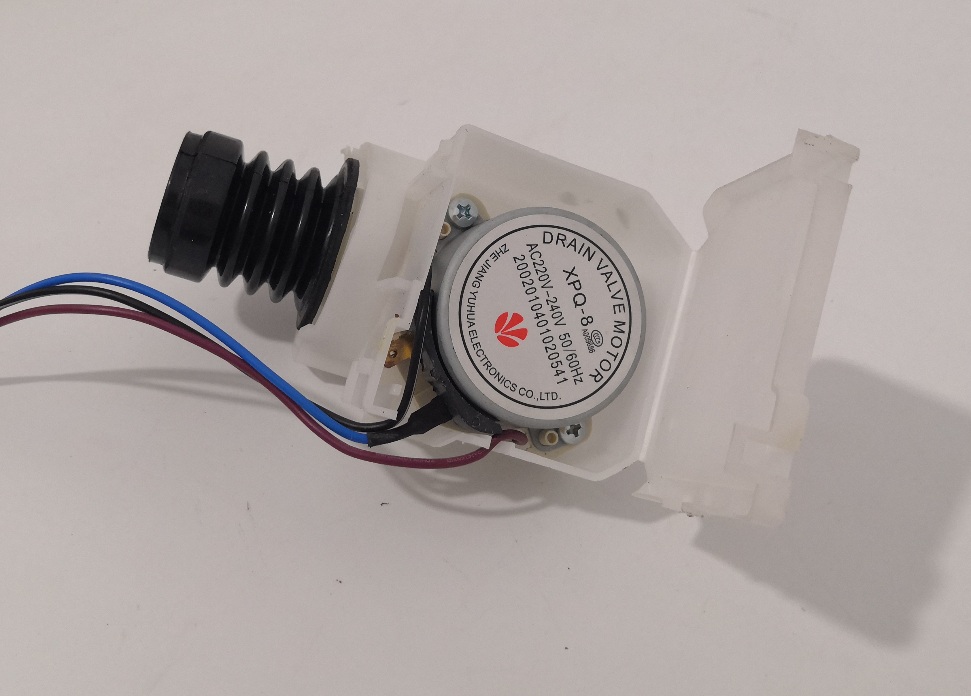 三洋滚筒洗衣机xqg55-l832w/62-l703c排水牵引器xpq-8排水阀电机