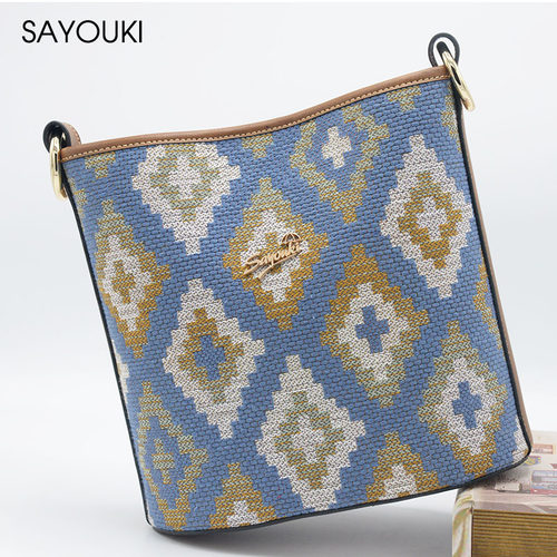 新款包包爆款水桶包质感sayouki