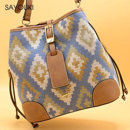 Sayouki水桶包秋冬复古