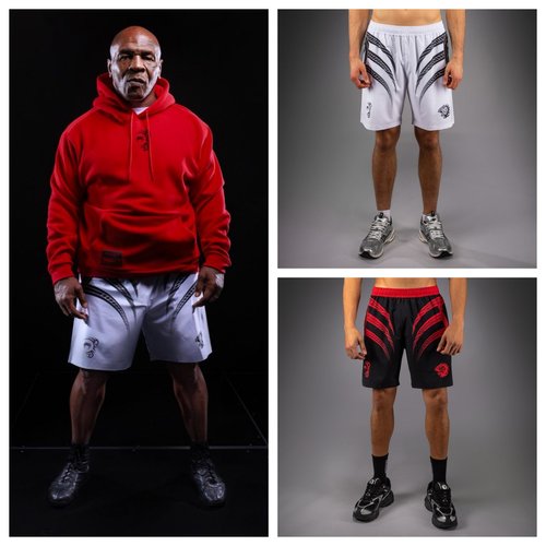 Venum Mike Tyson泰森联名搏击散打速干短裤 格斗训练跑步健身裤