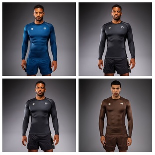 VENUM X ROGER GRACIE泰拳搏击紧身长袖 对抗训练MMA柔术防磨衣