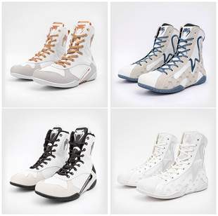 VENUM ELITE EVO拳击鞋低帮训练鞋摔跤鞋 专业拳击鞋散打鞋摔跤鞋