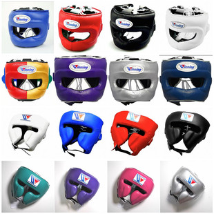 WINNING 日本进口护鼻护头 泰拳搏击散打护头 格斗拳击头盔