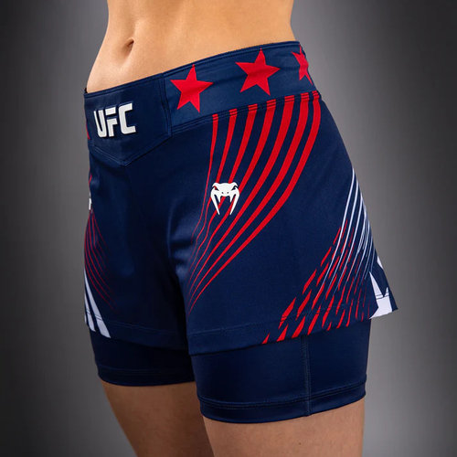 VENUM UFC FREEDOM白宫站泰拳搏击散打底裤 比赛女子训练MMA短裤