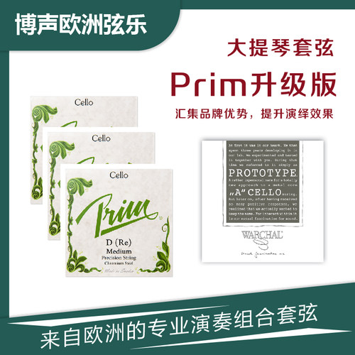瑞典Prim大提琴组合套弦乐团推荐