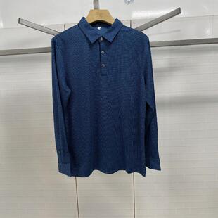 50码 休闲翻领常规款 路易凯长袖 男士 衬衣 商务春秋季 CX377