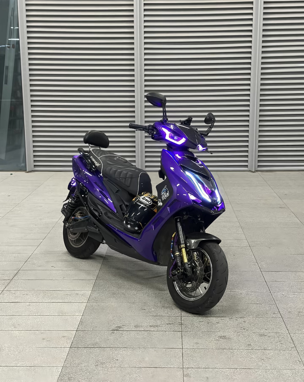 三阳CNSY四代目改装机甲劲战油改电宽体外壳空气动力学宽体定制