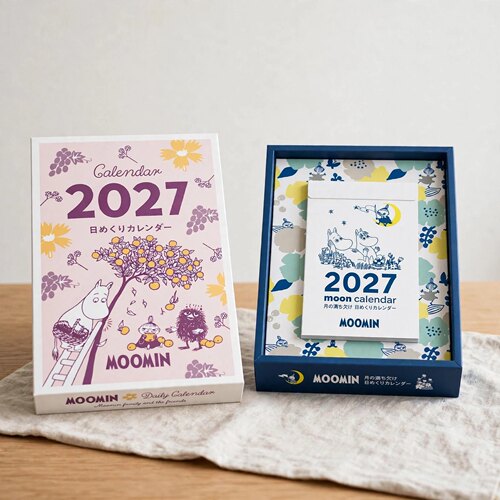 姆明2027年台历365日手账半透