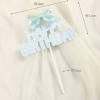 Blue BX Bubble Bow HB Blue