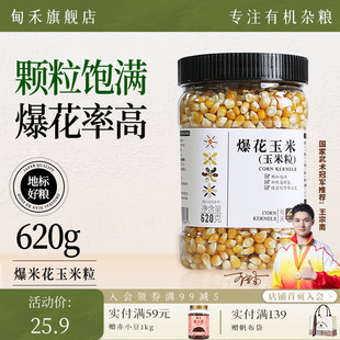 瑞利来甸禾球形爆米花玉米粒家用炒锅专用爆裂爆米花机专用620g