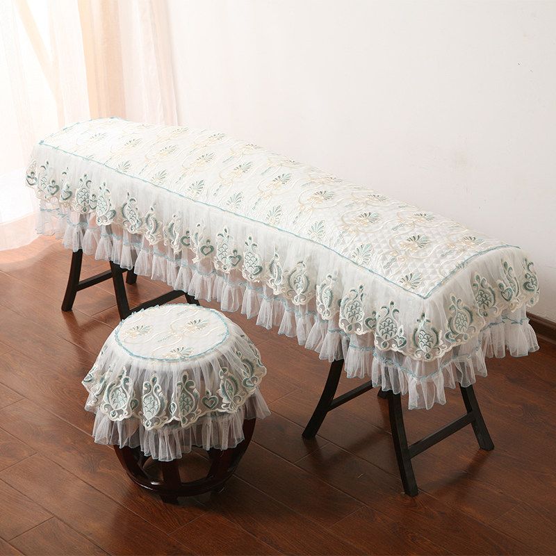 蕾丝绣花古筝罩防尘罩 敦煌163通用款古筝筝罩盖布新古典古筝套