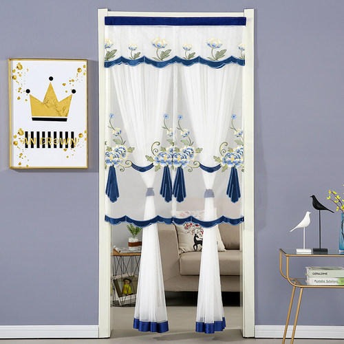 2023年春季新款蕾丝纱门帘