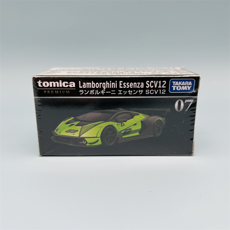 TOMY多美卡TOMICA黑盒旗舰TP07号兰博基尼SCV12仿真合金车模玩具