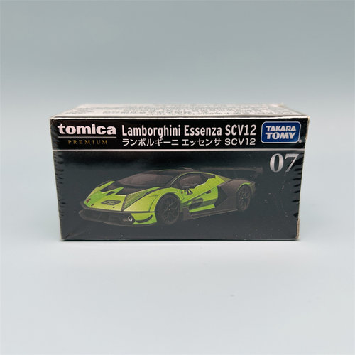TOMY多美卡TOMICA黑盒旗舰TP07号兰博基尼SCV12仿真合金车模玩具
