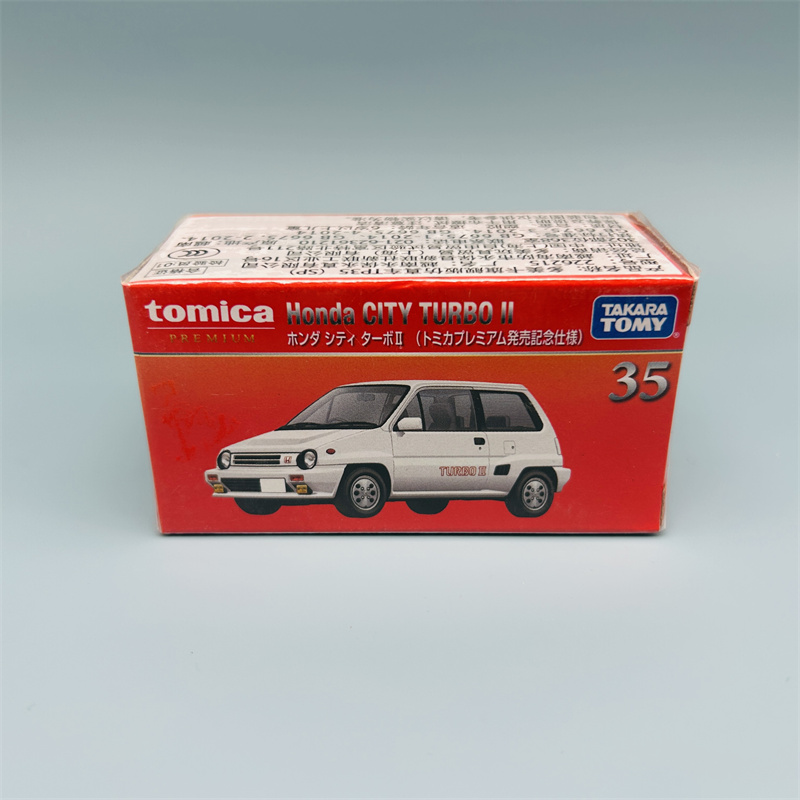 TOMY多美卡TOMICA红盒旗舰TP35号初回本田City飞度前身合金汽车模