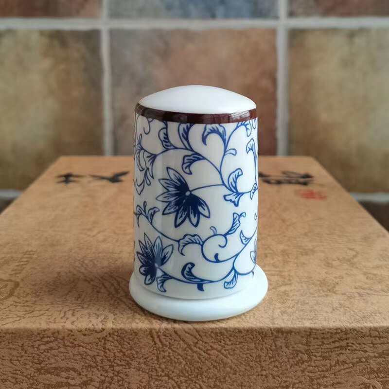 烟灰缸牙签盒烟缸陶瓷器牙签筒