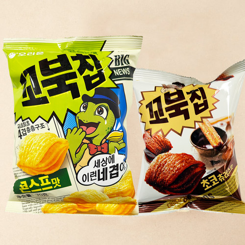 韩国进口好丽友玉米味80g酥脆