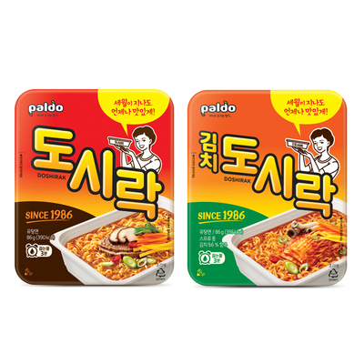 韩国八道牛肉味碗面盒装泡面