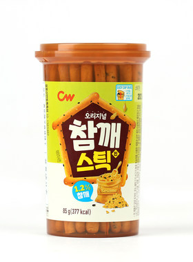 韩国青佑芝麻棒饼干85g